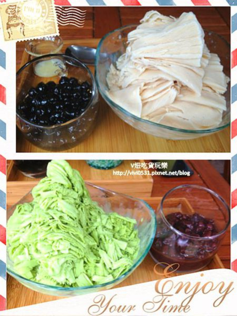 [四號公園。冰品]  ❤Mr. 雪腐❤ 一吃就愛上的台18珍珠奶茶冰  抹茶宇治金時冰 豆腐煲  / 永安站 四號公園旁  永和冰品 抹茶冰