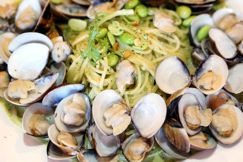 【台中．西區】"隨便"義大利餐廳，爆炸多蛤蜊麵！加麵加飯不加價近美術館綠園道