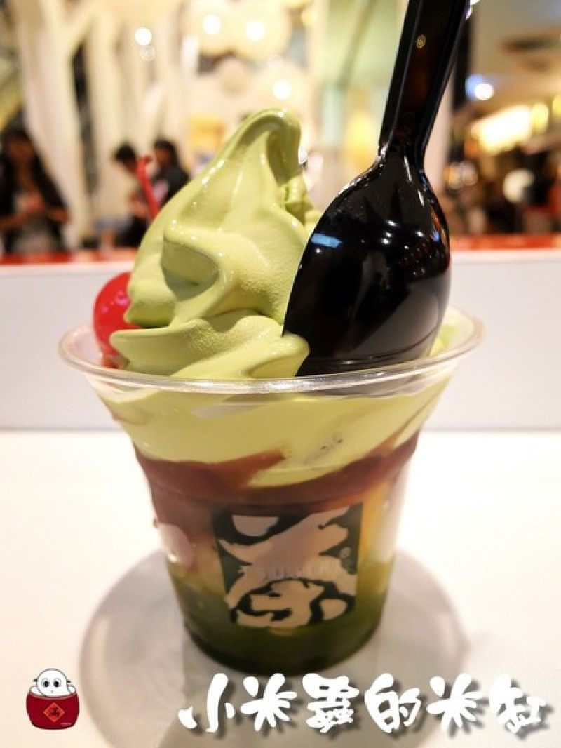 【捷運市政府站｜統一阪急B2美食街】Tsujiri 辻利茶屋(辻利白玉聖代ღ辻利餡蜜聖代)