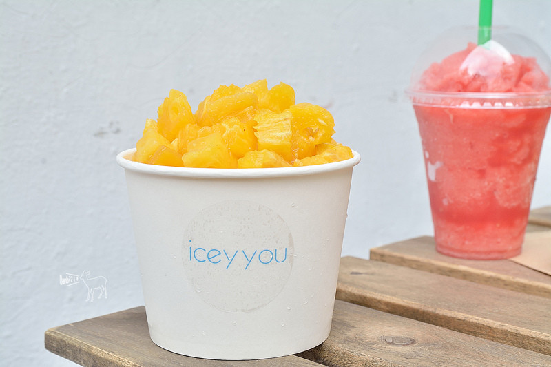 Icey you鳳梨芒果刨冰,蜜桃西瓜冰沙