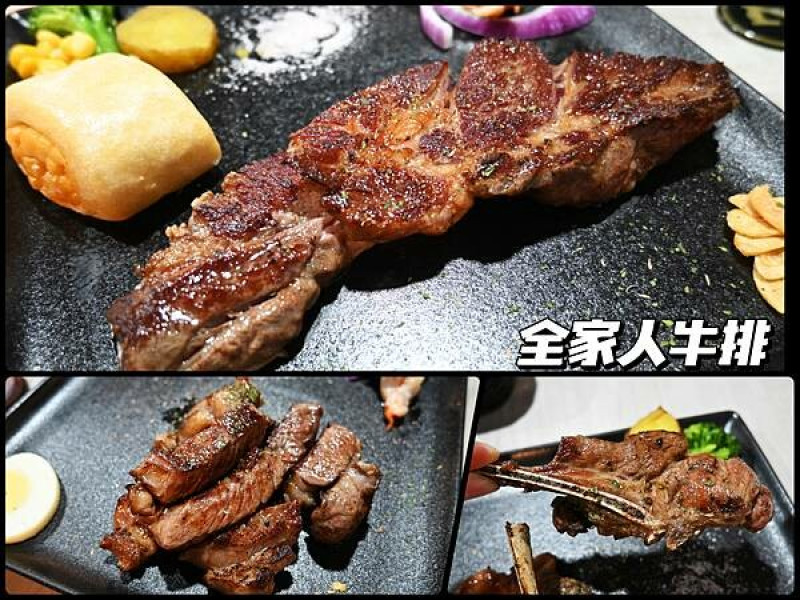 [台北大安區]老饕才知道的巷弄美食-比餐廳還要好吃的牛排!!必點三星肋眼牛排~全家人炭烤牛排專賣店 臨江街夜市