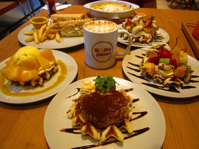 【台北市】上班族下午茶來吃鬆餅吧-Waffle Please比利時列日鬆餅大安店