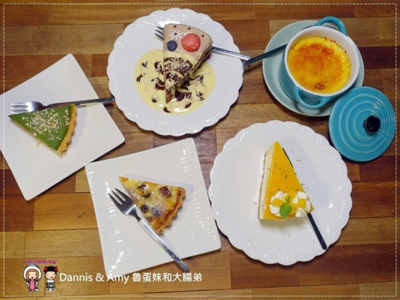 《好吃的新竹甜點店》Im mat小墊子Cafe 有溫度的幸福甜點。咖啡 下午茶/宵夜點心︱巨城附近的老宅甜點店  生日蛋糕 父親節蛋糕（附影片）