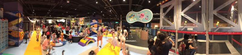 [台中親子]龍虎兄弟大尖叫，超過200坪大空間的POPA動畫親子館，就在台中老虎城