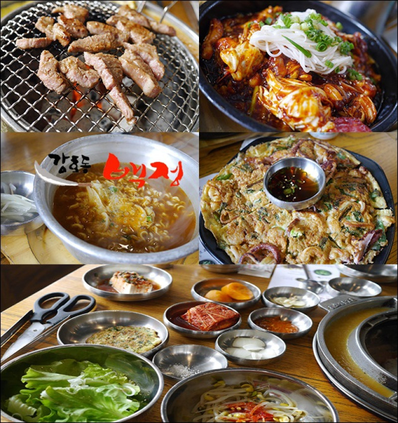 【台中燒烤】姜虎東678白丁烤肉台中店，這次點的調味豬排肉不錯吃喔，小菜也幾乎都可以無限續。韓國傳統烤肉店、韓式烤肉、韓式料理、韓式燒烤、台中燒烤店<已歇業>