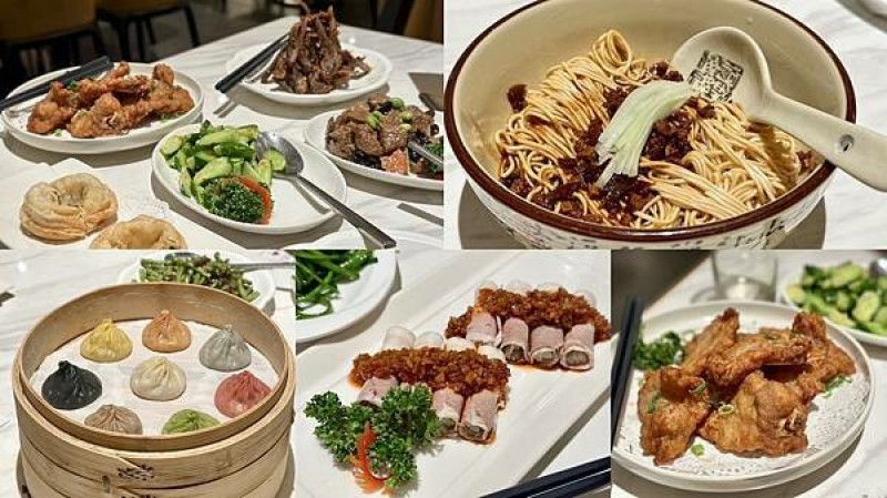 台北市信義區[信義區美食] 樂天皇朝 信義店 八色小籠包 中式料理聚餐推薦 微風信義餐廳 #市政府站美食 @蛋寶趴趴go