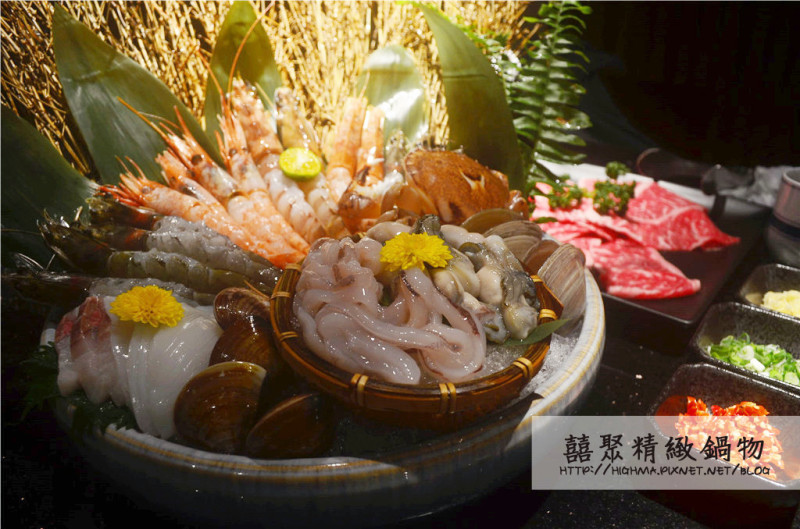 【台北｜國父紀念館】不得了！ ▧ 囍聚精緻鍋物 ▧ 超澎派鮮令食材上桌啦，還能吃到五種蝦一次到位！