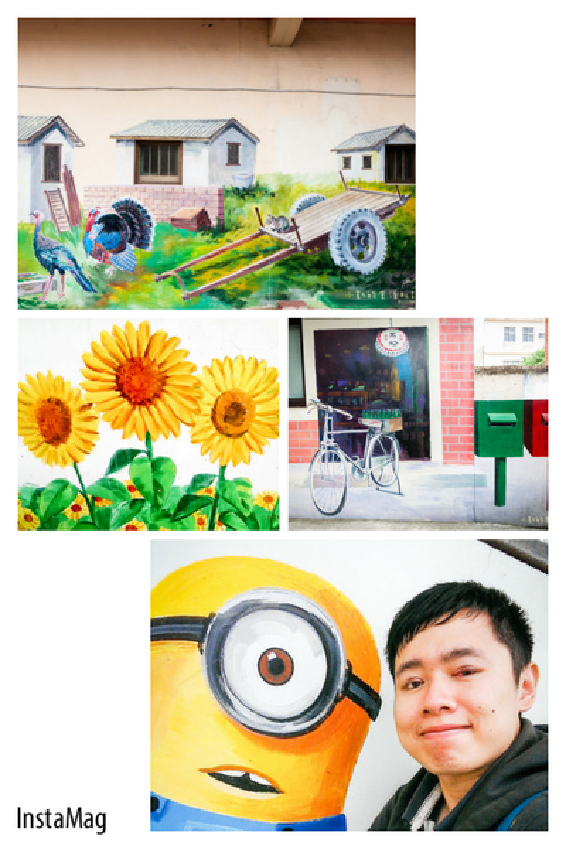 {桃園蘆竹} 蘆竹坑口彩繪藝術村 桃園蘆竹 彩繪村