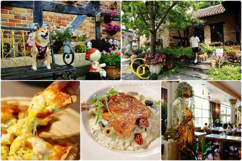 超夢幻必訪南投咖啡廳！歐洲童話風格造景，雕像打造唯美花園，讓人快門按不停！