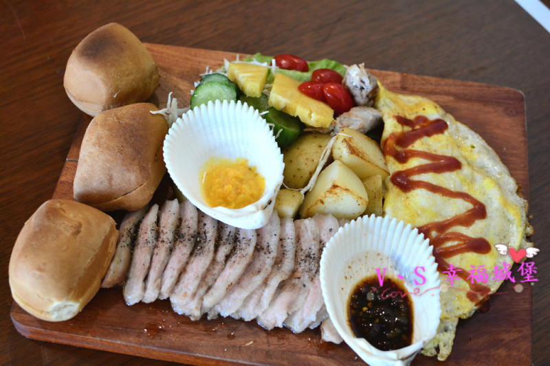 【中和美食】尼克叔叔創意廚房 ~ 近烘爐地、華夏大學，讓你就像在鄰居叔叔家吃早餐一樣的悠閒自在