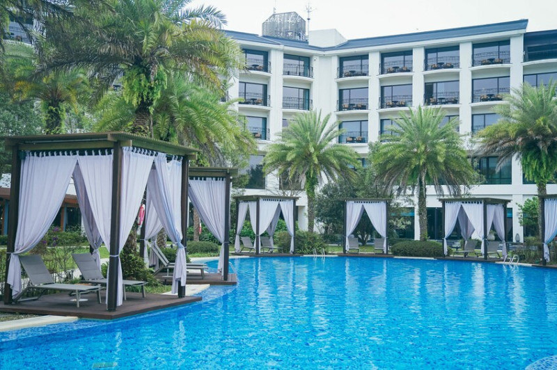 【桃園大溪｜住宿】桃園大溪笠復威斯汀度假酒店。戶外泳池放鬆度假去，超多親子設施，泳池happy hour好high