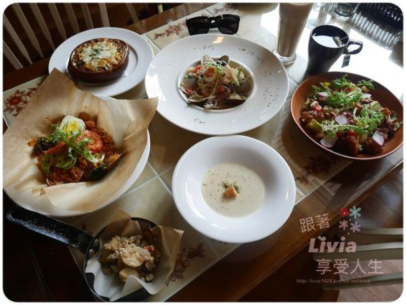 美食。餐廳│ 新北市蘆洲區 蘆洲捷運站 Grasso胖肚子 小餐館 蘆洲 義式餐廳 CP值超高 鄉村風餐廳 親子餐廳/聚會餐廳 ❤跟著Livia享受人生❤