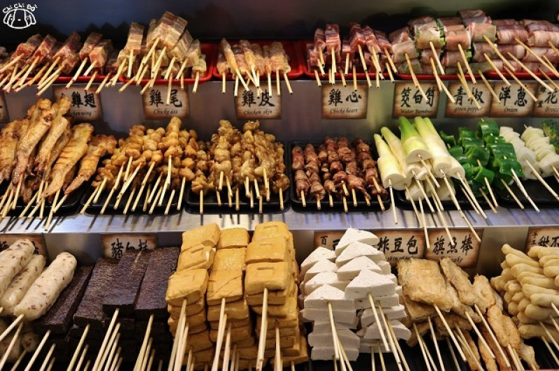 【台北大安．信義安和站】焦糖楓日式無烟撒粉串燒（通化店）-通化夜市小吃．燒烤 好吃推薦