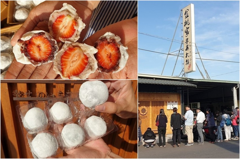 號稱台南最難買到的草莓大福，預購一開放整個月訂單都爆滿！