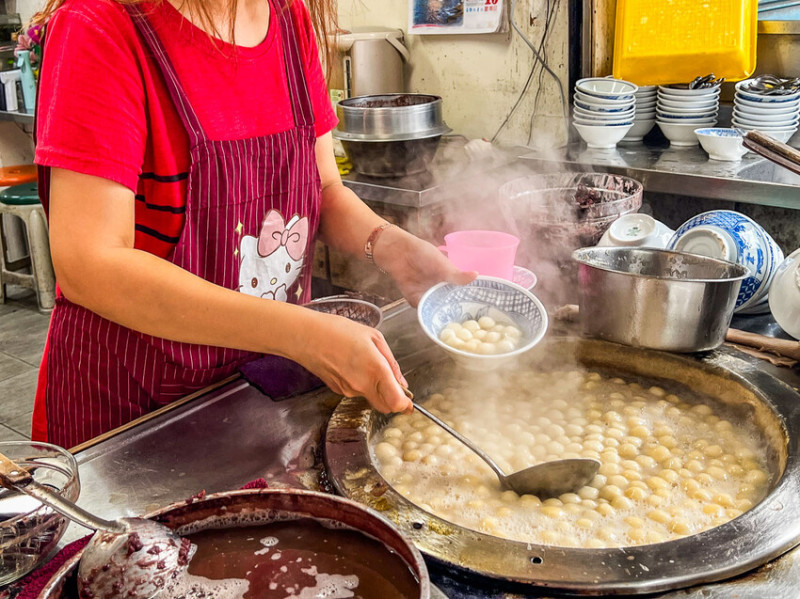 羅東紅豆湯圓｜銅板價暖呼呼紅豆湯圓，專賣湯圓在地四十年老店