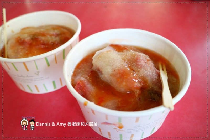 《新竹市區美食》蕭記肉圓伯。肉羹湯。魚羹湯。中正市場正對面｜（影片）