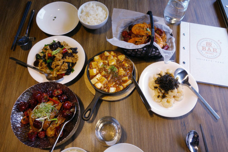 飯BAR MINI忠孝店,台北東區中餐推薦,捷運忠孝復興站時尚中菜餐廳,讓一家大小都吃得開心的時髦中菜玩食寓所