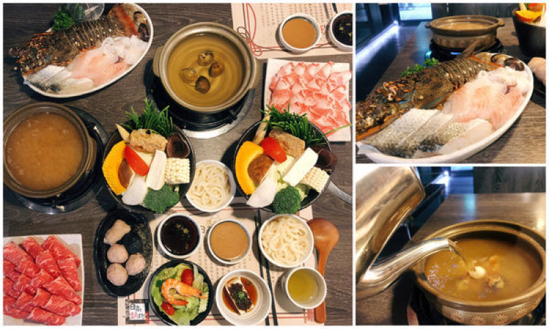 圓圓家愛吃貨-《埔里美食》精緻美味《日高鍋物》，頂級食材新鮮上桌，龍蝦海陸雙人套餐限量供應中