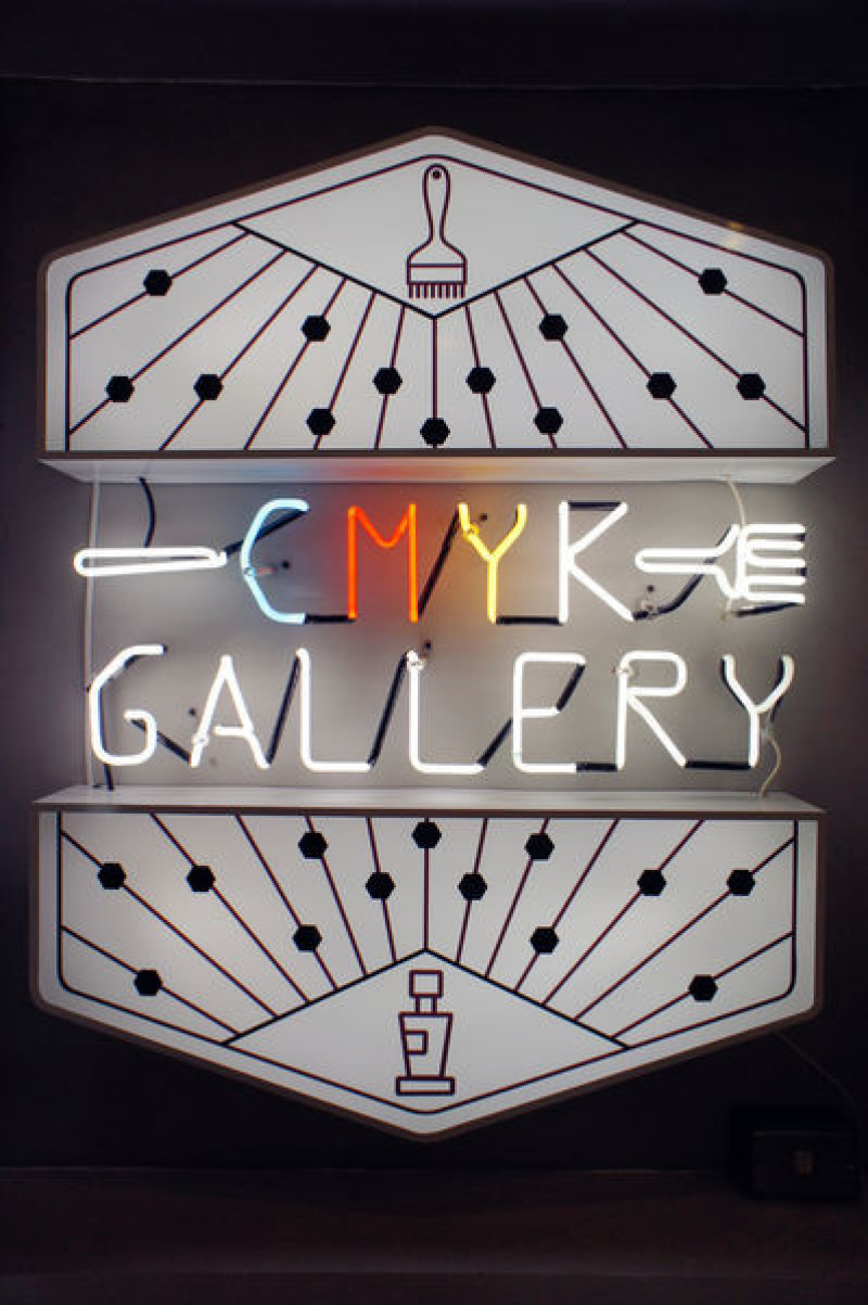 ｜食記｜台中/北區｜CMYK GALLERY｜結合畫畫、咖啡、餐廳及畫廊的空間