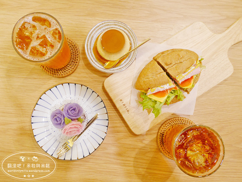 【台南‧新美街】小草堂・精選下午茶・在古街盛開的凡爾賽玫瑰杯子蛋糕