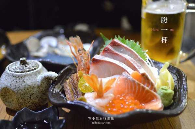 Ｗ小姐旅行畫報/ 台北食報｜ 腹一杯Haraipai 日式居酒屋 食事-酒場-串燒 好吃不一定貴 隱藏版淚眼CP值 食材媲美高級料亭＃南京復興站              