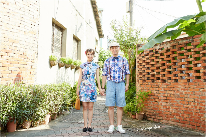 台南新玩法 旗跑 來去安平穿旗袍。漫步巷弄當偽古人