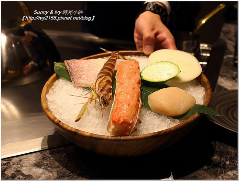 【台北美食】文華東方酒店文華精品 - TAJIMAYA 但馬家鐵板燒 。關西日式高級鐵板燒