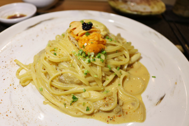 【台北美食】佐樂壽司·火鍋-『大安站』日式無菜單料理．海膽義大利麵