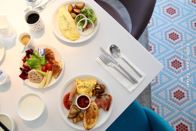 【男子的日常生活】Port 23 ，旅行早餐，Folio Daan Taipei • 富藝旅台北大安。