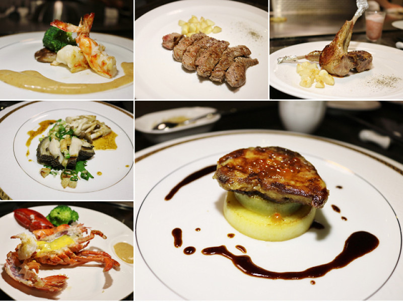 【台北美食】百家樂鐵板燒-『中山國小站』頂級鐵板燒．超高CP值海陸套餐