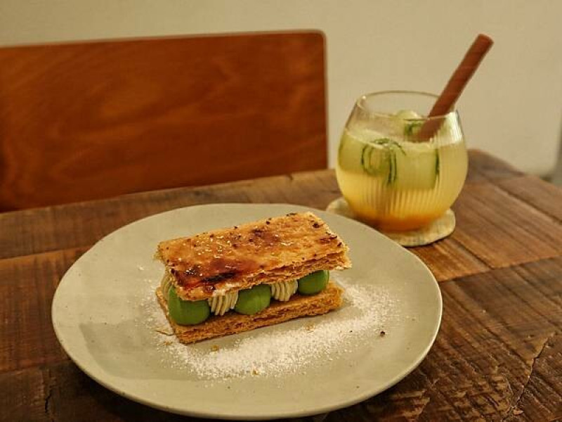 La Grotta ｜抹茶薰衣草千層超驚艷！躍升為心中第一名的千層酥！｜台北中正