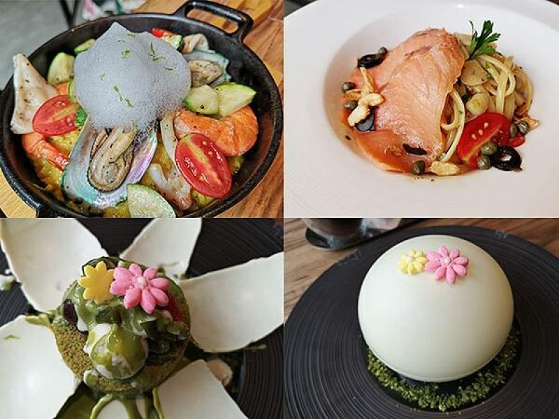 捷運中山咖啡館【咖啡瑪榭中山店】吸睛抺茶星球蛋糕桌邊秀／綠光森林般的咖啡館