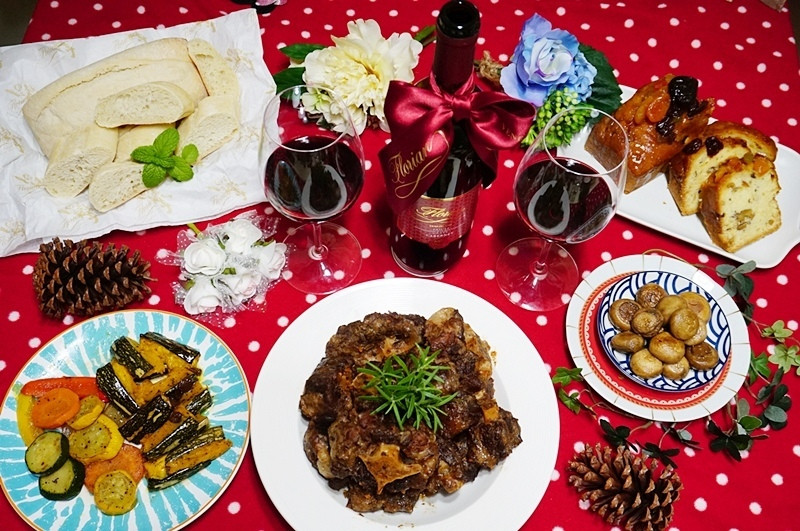 福里安花神咖啡館 聖誕節大餐聖誕禮籃開箱