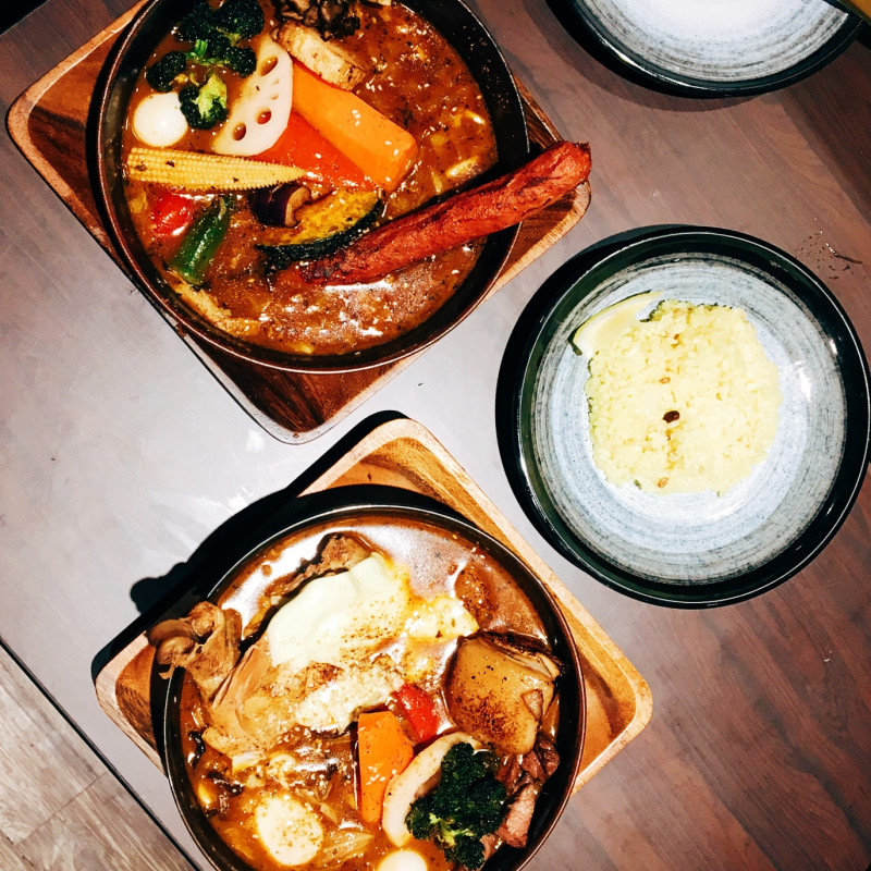 北海道スープカレーGARAKU 台灣｜信義區Neo19 日本北海道札幌超人氣排隊名店來台啦！超濃郁湯咖哩              