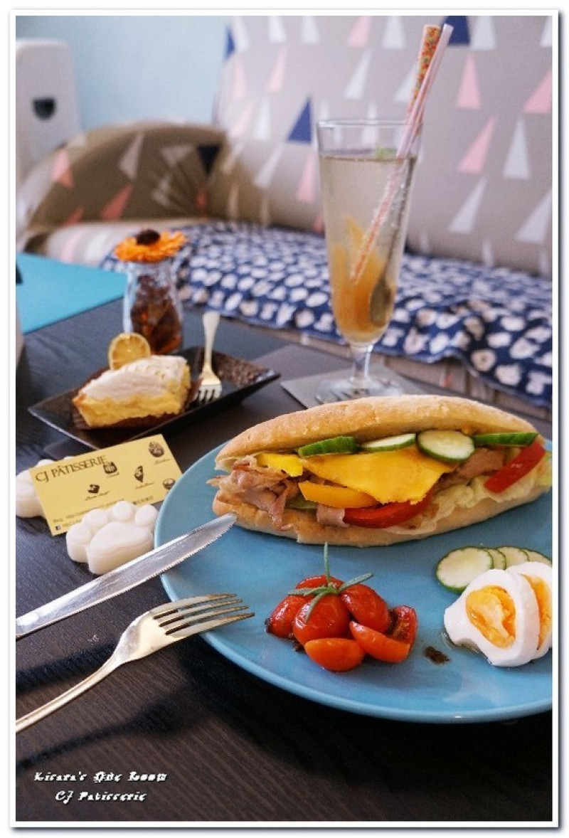 台中北區甜品．預約制眷村私宅法式甜點店 ──CJ Patisserie創意甜點              