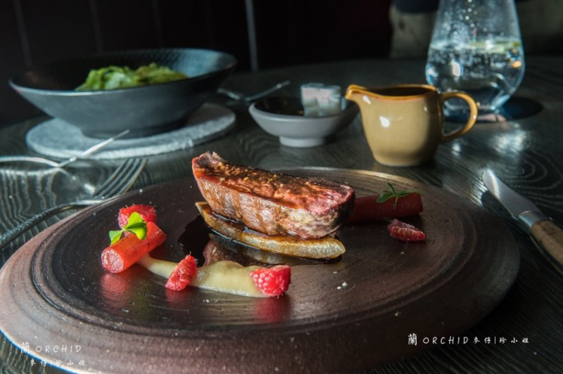 (台北) 蘭ORCHID Restaurant｜享受視覺與味覺的雙重刺激～2018EZTABLE餐廳週專屬菜單依舊令人滿意｜情人節約會餐廳推薦｜台北信義安和站美食 @麥仔の生活日記