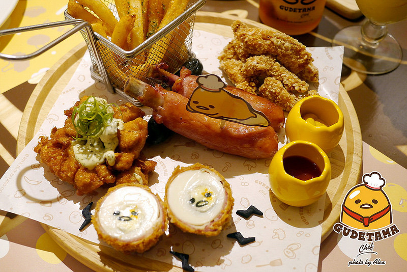 【台北】Gudetama Chef 蛋黃哥五星主廚餐廳 ~ 蛋黃哥變身五星主廚落腳台北東區啦!!! 環境、餐點萌翻天、超療癒 / 主題餐廳 / 捷運忠孝復興 / 內附菜單