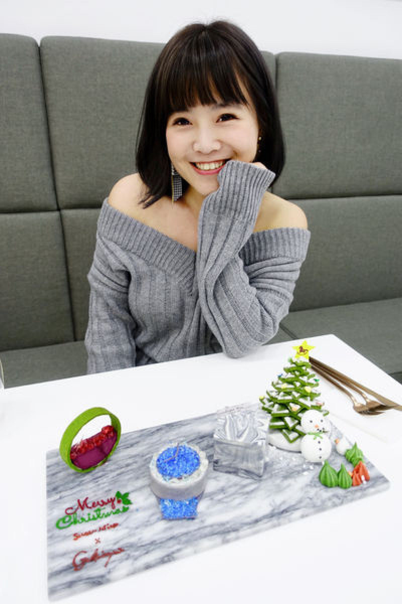 | Taiwan Taipei 台灣 台北 大安區 ☻ Sugar Miss . 最美大理石甜點 . 夢幻逸品 . Galtiscopio x Sugar Miss 聖誕聯名下午茶 | 超高顏值. 美