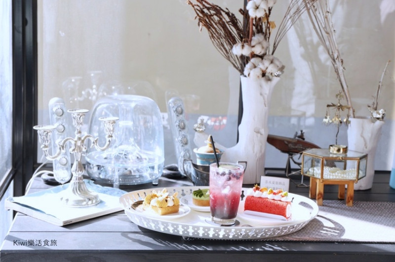 台中發酵Fermento｜西區美食推薦法式甜點.冬季限定草莓生乳捲，塔類蛋糕類下午茶.義大利麵.燉飯.簡餐皆有！