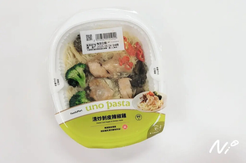 [全家Family Mart]【uno pasta】清炒剝皮辣椒雞義大利麵