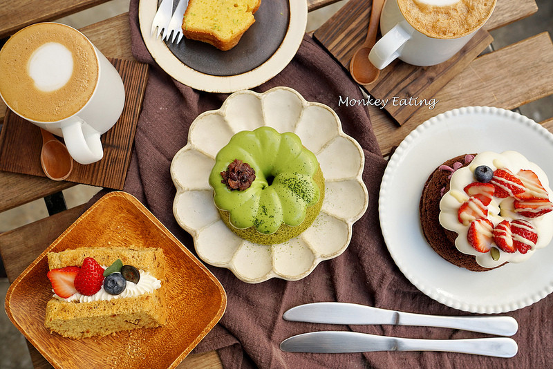 【台中南屯】隱身巷弄舊宅療癒系甜點『小麥菓子』－｜抹茶控必訪迷你小戚風｜甜點。下午茶｜台中甜點推薦