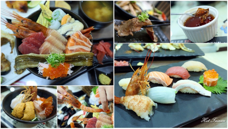 【台南永康區】黃昏市場旁的鮮美滋味！推薦燒炙總匯、澎派福氣海鮮丼，提供外帶宴會餐盒：纓風壽司