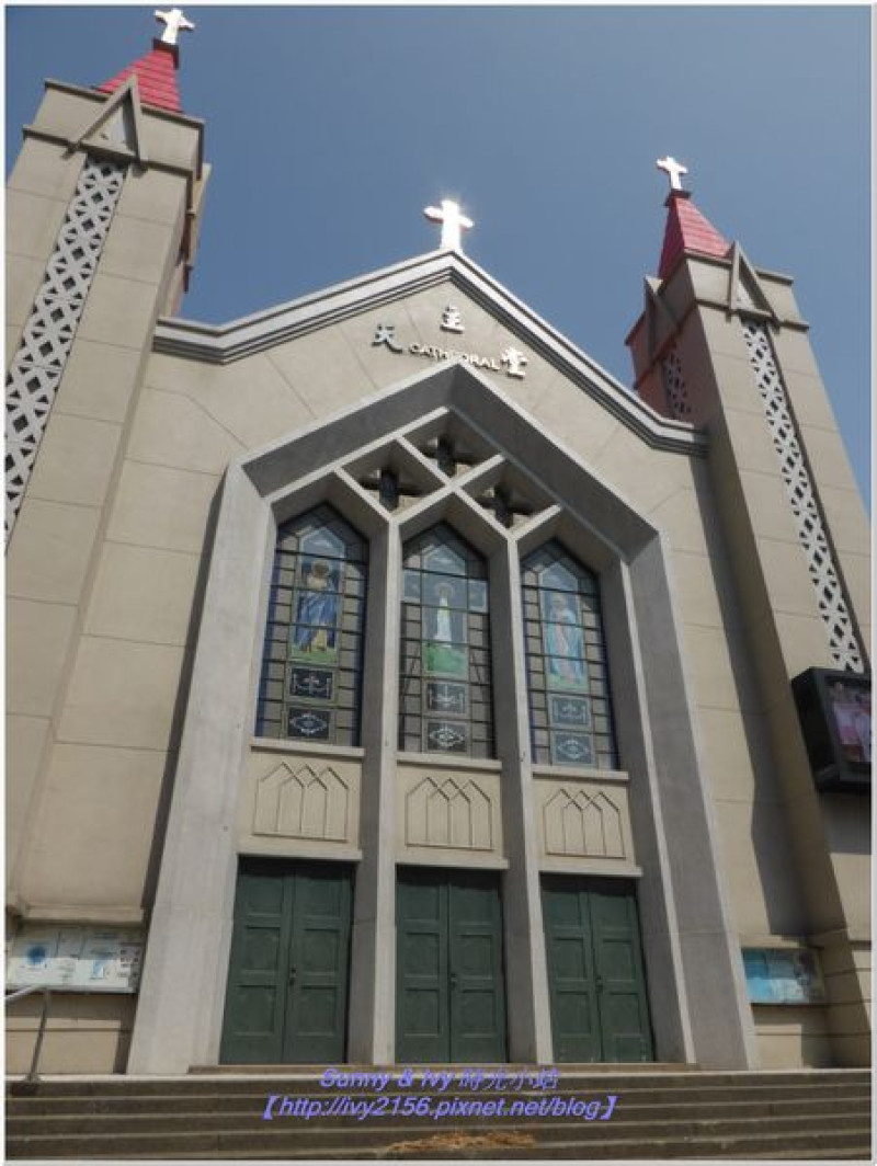 【新竹旅遊】天主教的北大教堂。神秘的建築，讓人想一窺內外景