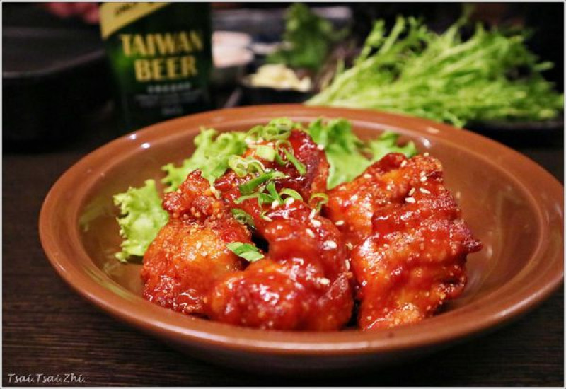 [台北]Hakkai八戒韓食サムギョプサル専門店|日系韓國風燒肉名店|柚子五花肉、蒜香五花肉、極上豬頸肉、海鮮煎餅、韓式炸雞(生菜小菜免費無限續)