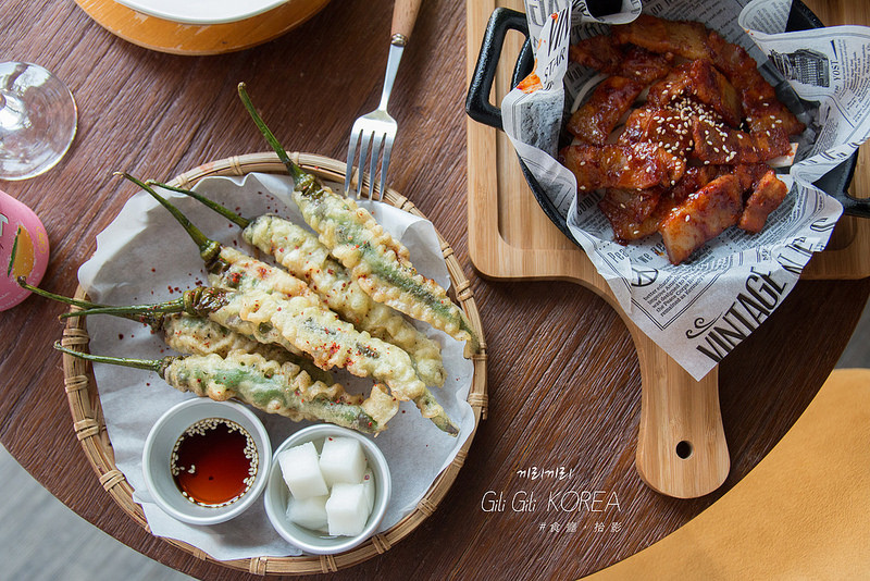 [食癮-韓式]GiliGili韓國釜山餐酒館｜可愛韓式小餐館，好吃的釜山煎餅和火烤豬五花！｜台北市中山區｜善導寺站