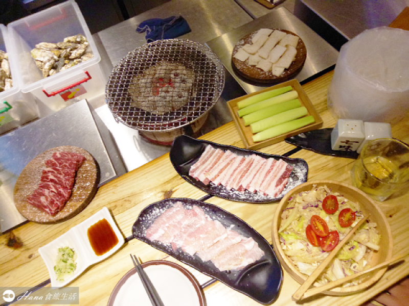 【新北新莊】米炭火燒肉小酒館 公園店 | 不會太貴的人氣精緻單點日式燒肉  高CP值 服務好 適合聚餐 
