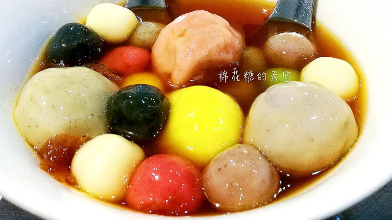草悟道周邊最夯IG美食，彩色湯圓冰好吃又消暑 - 棉花糖的天空