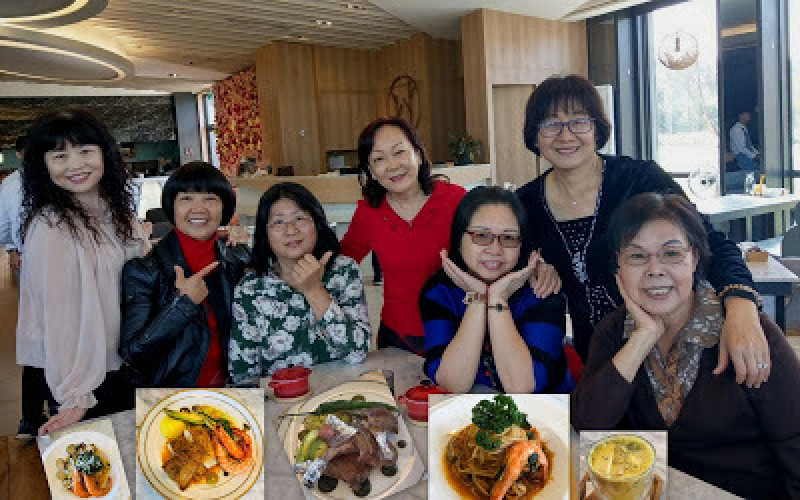 桃園平鎮[晶麒莊園] HoneyWood Cafe，2020 有緣姊妹淘1.2月慶生聯歡