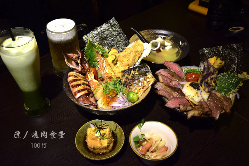 東區 ‧ 漂丿燒肉食堂│親民價格高級享受，硬漢風的超豐盛丼飯！