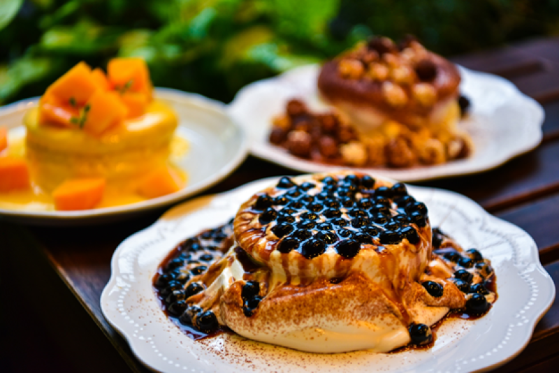 蘑菇pasta：台中龍井區美食-東海商圈高cp值平價美義式料理，首推舒芙蕾厚鬆餅，還有各式主題打卡牆化身為網美！